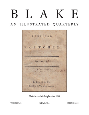 Cover of volume 45, number 4 (spring 2012)